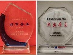 海能儀器獲頒“科學(xué)儀器行業(yè)領(lǐng)軍企業(yè)”與“年度杰出雇主”兩個獎項